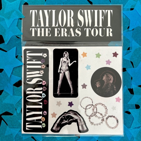 Taylor Swift The Eras Tour Official Sticker Pack Limited Edition Sealed - Picture 1 of 6